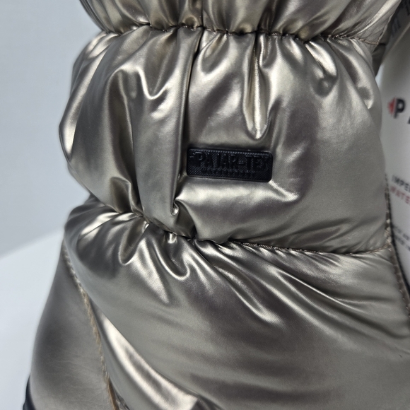 Pajar Toboggan 2.0 Women's Gold Stellare Rain Winter Snow Boots Size 7 - Picture 7 of 15